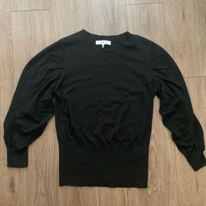 FRAME Wool Sweater with puff sleeves